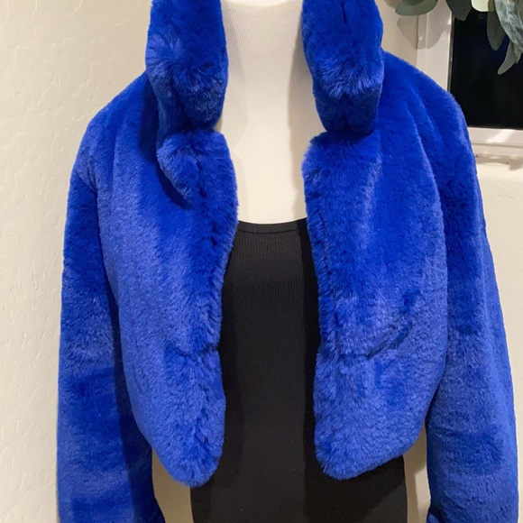 Kaylees Collection Blue Cobalt Jacket - Picture 3 of 5